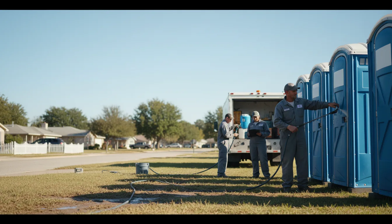 Long-Term Portable Toilet Rental in Greenleaf, WI near me